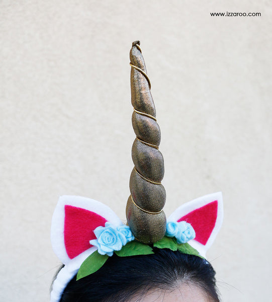 IZZAROO - DIY Tutorial - Unicorn Halloween Costume