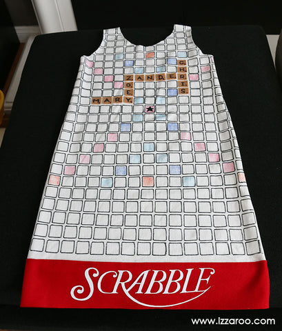 IZZAROO - DIY Scrabble Game Halloween Costume