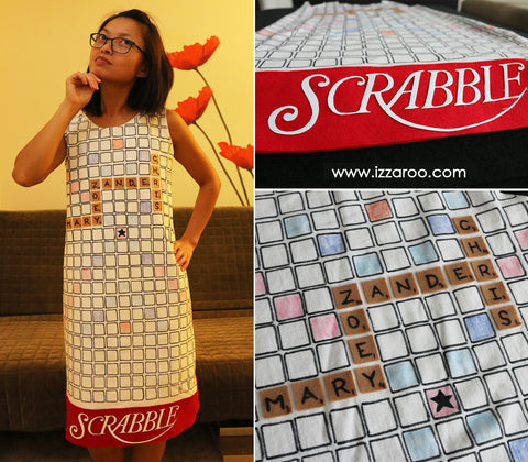 IZZAROO - DIY Scrabble Game Halloween Costume