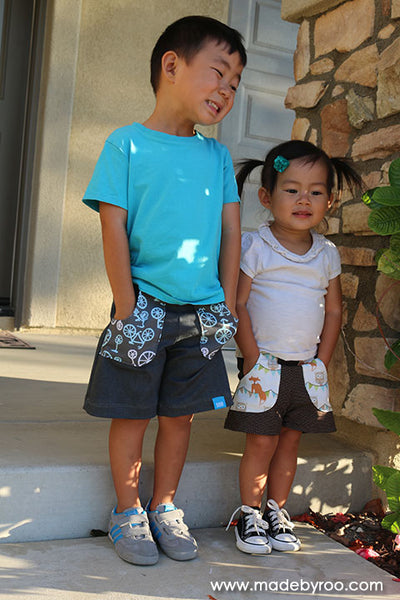 IZZAROO - DIY Kids Shorts with Pockets
