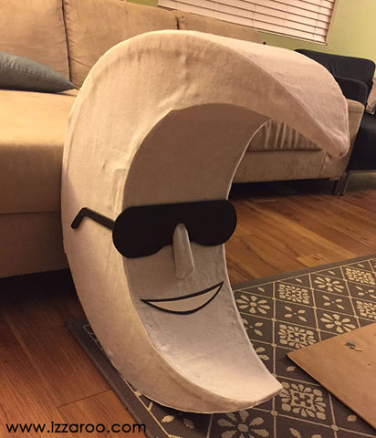 IZZAROO - DIY Oversized Moon Head Halloween Costume