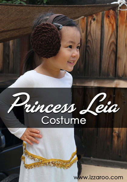 IZZAROO - DIY Girls Star Wars Princess Lei Costume Tutorial