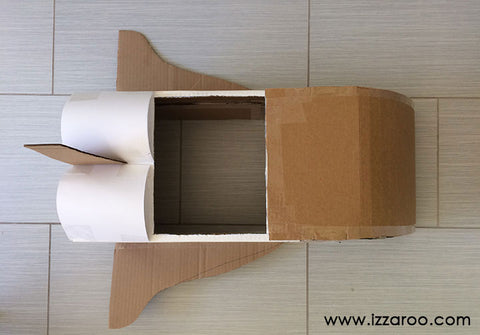 IZZAROO - DIY Space Shuttle Halloween Costume