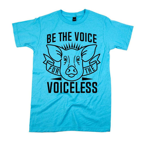 be the voice for the voiceless animal activist t shirt
