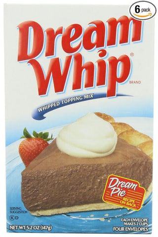 dream whip non vegan whipped cream