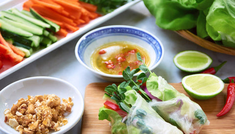 Vegan Spring Roll Ingredients