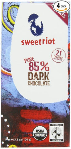 sweetriot vegan dark chocolate