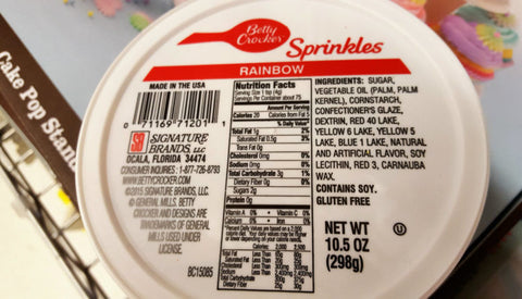 vegan sprinkles ingredients