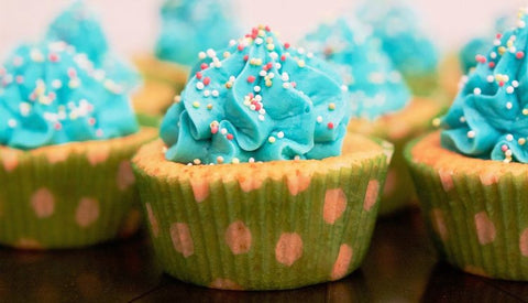 vegan cupcake confectioners glaze