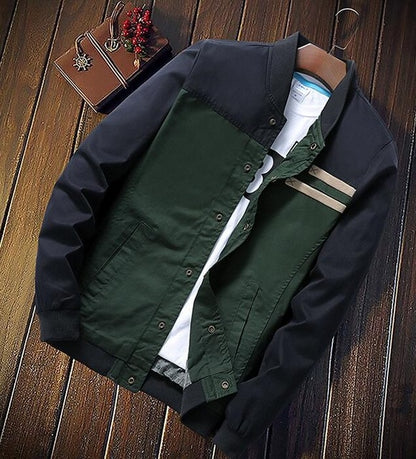 Green Casual Men's Jacket/Bomber. Available  up to 4XL