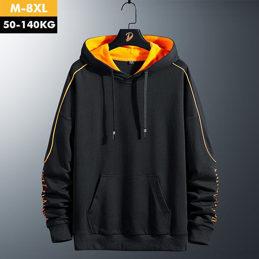 Men 's Hoodies Spring Brand Solid Plain Sweatshirt Korean Style Streetwear Harajuku Black Hip Hop Oversized Men Sweatshirt