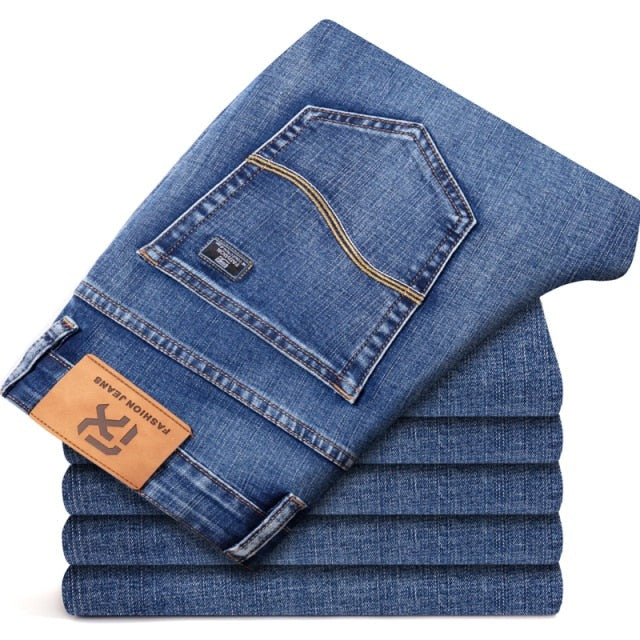 New Men&#39;s Stretch Regular Fit Jeans