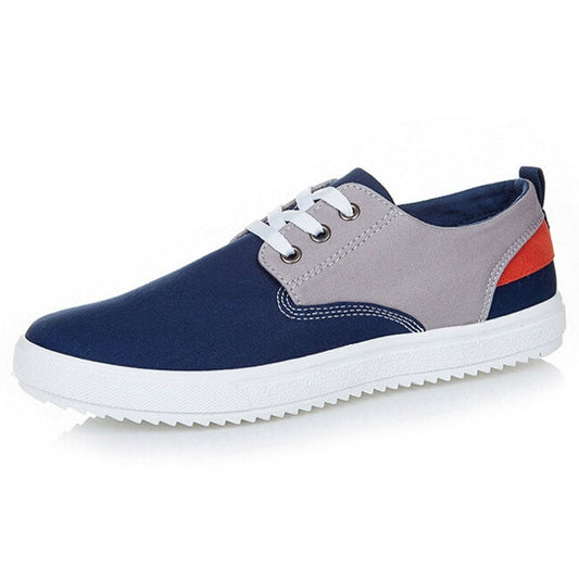 New men's casual flat bottom shoes