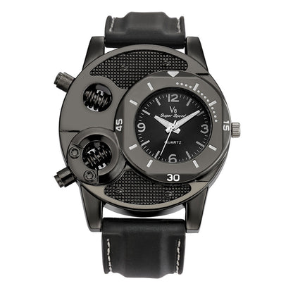 Men's Thin Silica Gel Sports Quartz Watch