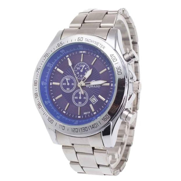 Men's Stainless Steel Quartz Watch