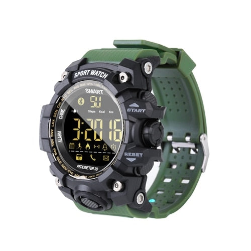 Waterproof Sports Smart Watch Camouflage Outdoor Bluetooth Remote Pedemeter Control Photo  Smartwatch