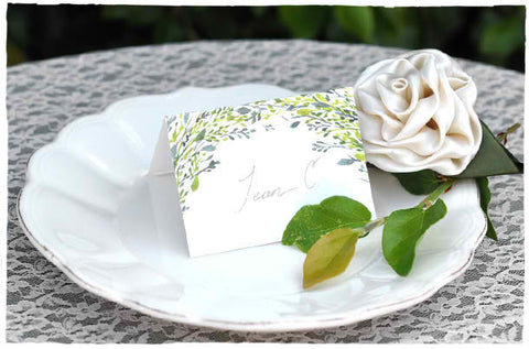 Arbor Love Escort Cards