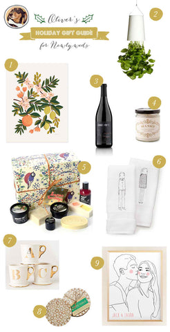 Oliver’s Holiday Gift Guide for Newlyweds