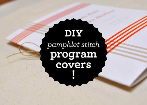 DIY Program Covers!