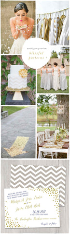 Wedding Inspiration: Blissful Patterns