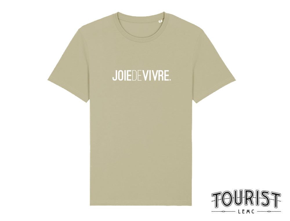 lenen Onderwijs pistool JOIE DE VIVRE. | Sage T-shirt | KLEIR. X Tourist LeMC