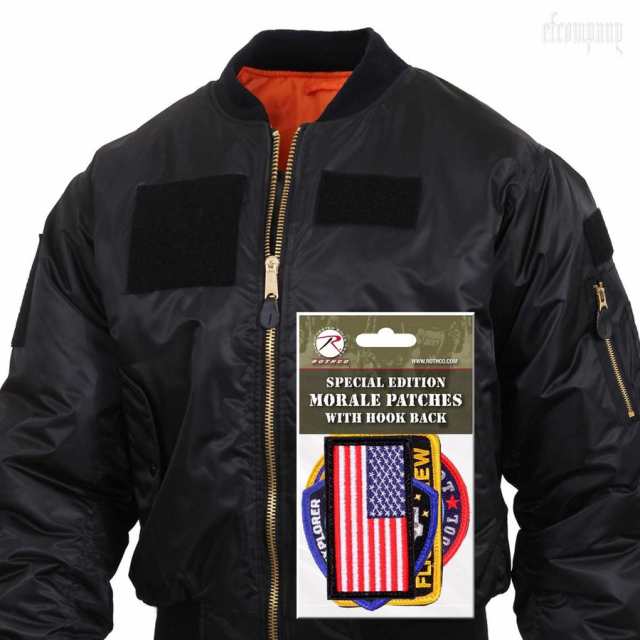 Rothco Thin Blue Line Flag MA-1 Flight Jacket, 54% OFF