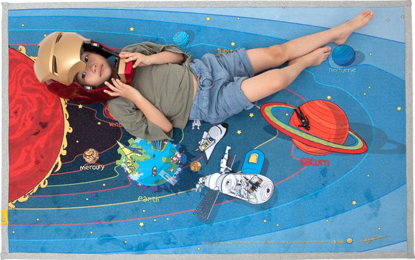 kids space learning rug