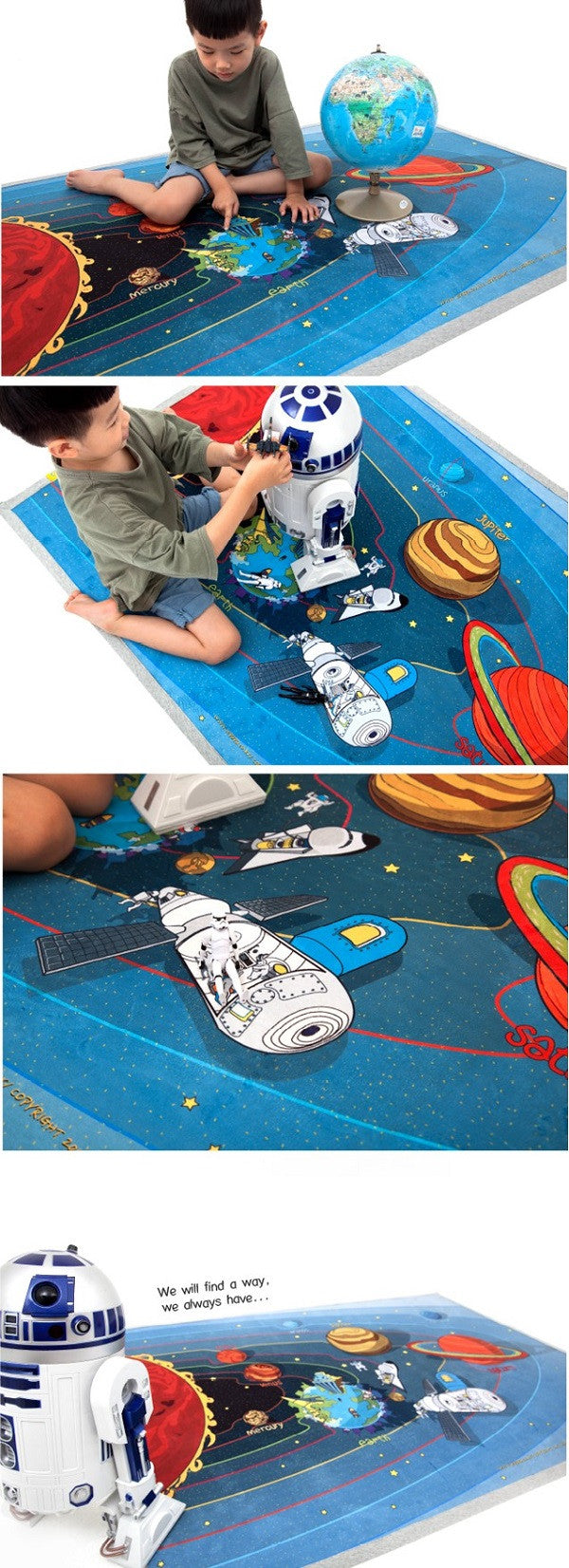 universe playmat kids spade learning carpet