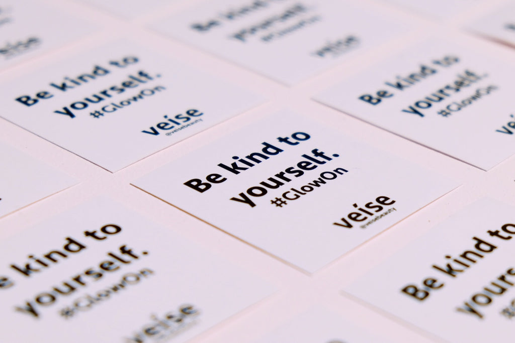 Veise Beauty Be Kind To Yourself Stickers