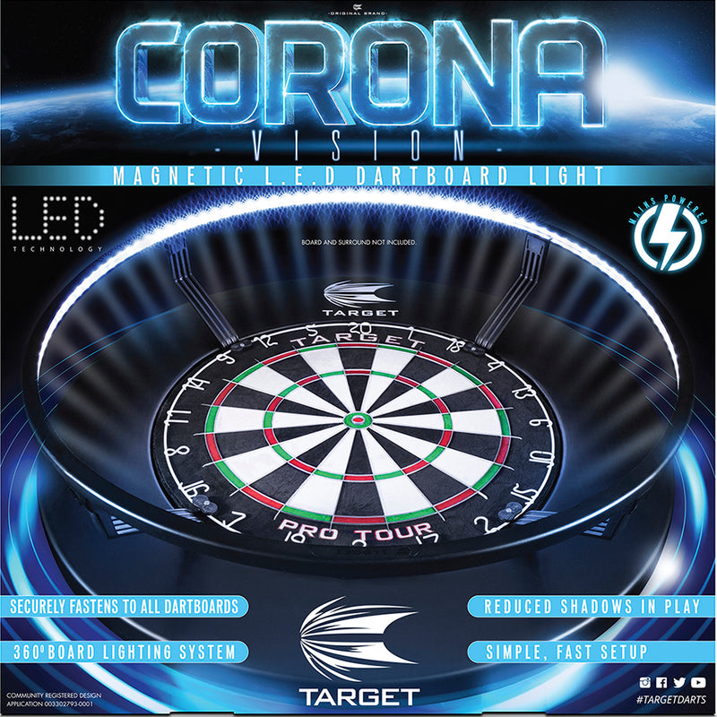 corona dart board