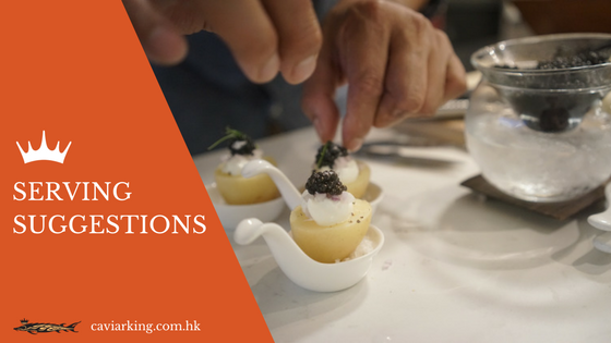 Serving Suggestions with Caviar | Caviar King