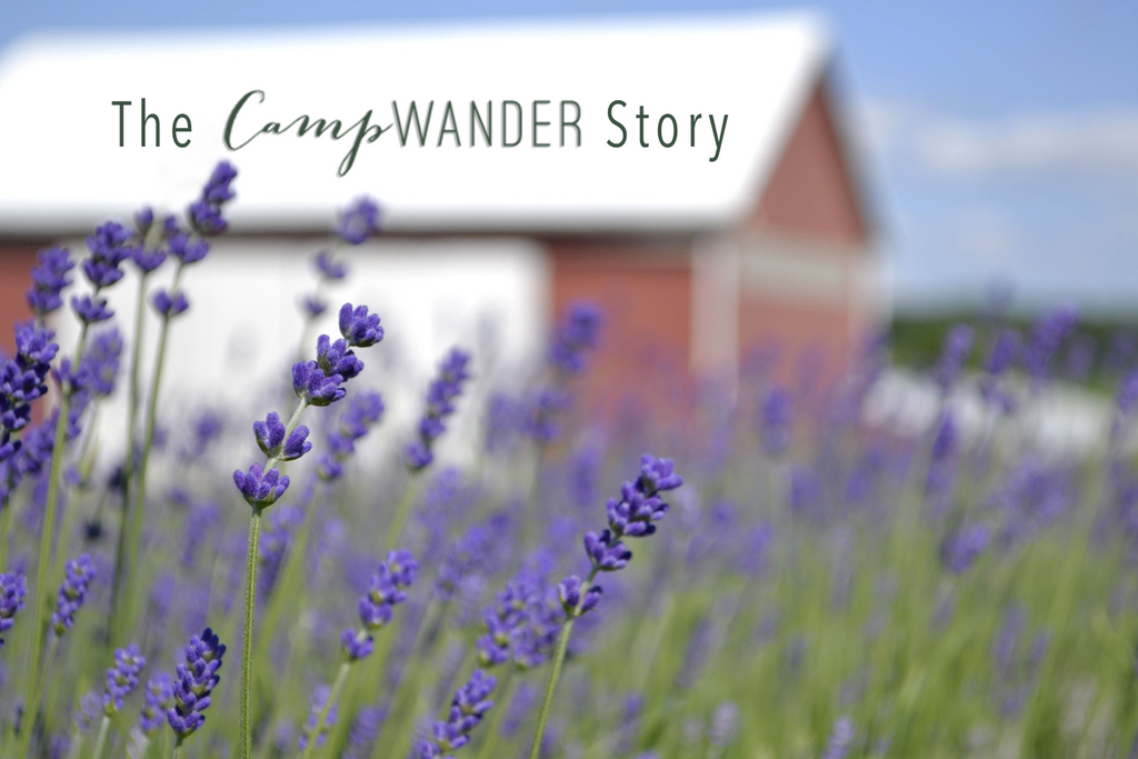 Camp Wander About Us Lavender Farm
