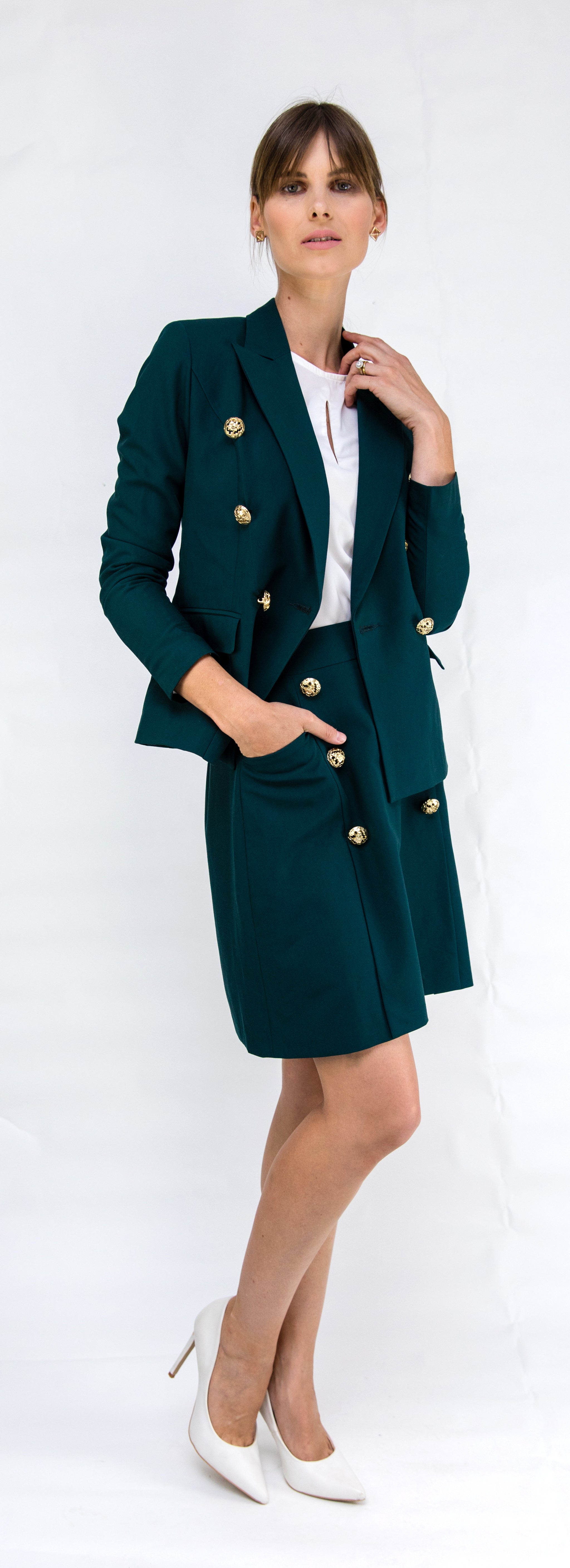 Emerald Battalion Skirt
