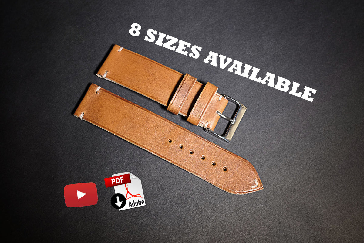 leather watch band patterns free