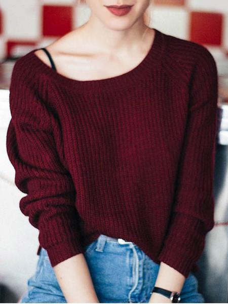 red sweater