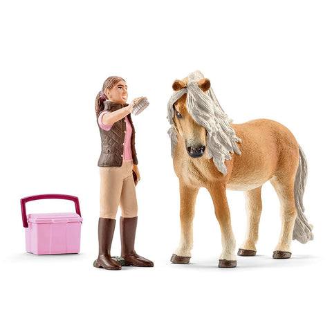Schleich Horse Groom with Icelandic Pony 41431 Schleich Retired 2019 Schleich Retiring 2019