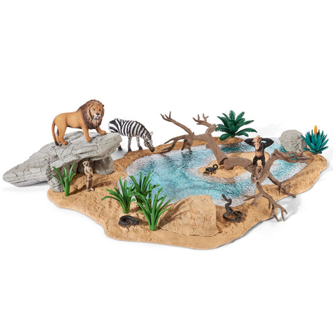 Schleich Watering Hole 42258 Schleich Retired 2019 Schleich Retiring 2019