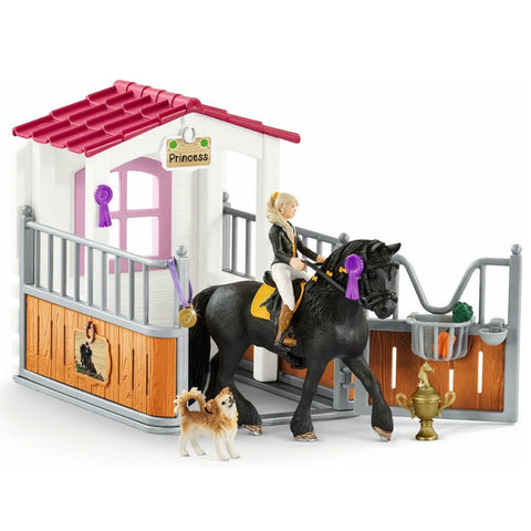 Schleich Horse Stall with Tori & Princess 42437 Schleich new release Schleich 2019