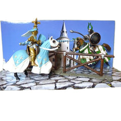 Special Edition Tournament Set Jousting Knights  Schleich 72008  Introduced: 2012; Retired: 2013