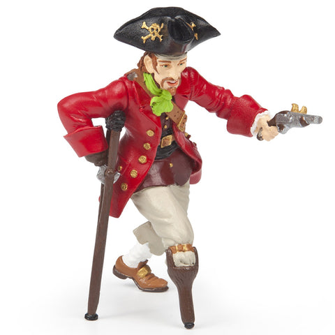 Papo Wooden leg pirate with gun 39467 