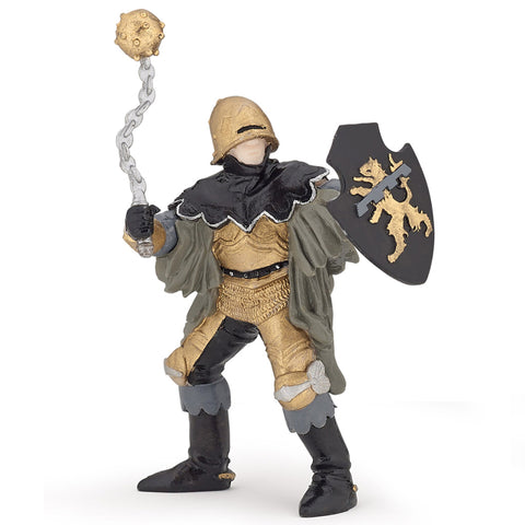 Papo Black & bronze officer with mace 39780