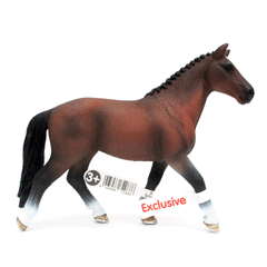 Special Edition Hanoverian Mare  Schleich 72088   Introduced: 2014; Retired: 2014  Released by Müller, Germany only