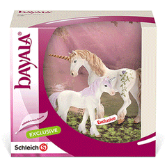 Schleich Unicorn Family Scenery Pack  Schleich 41386  Introduced: ; Retired:   Special Edition Unicorn Foal and Unicorn Mare 70432