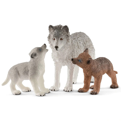 Schleich Wolf Mother and Cubs 42472 Schleich 2019 New Release Schleich 2019