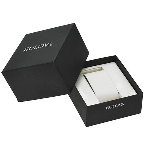 Bulova Men's Rose Leather Watch 97B144