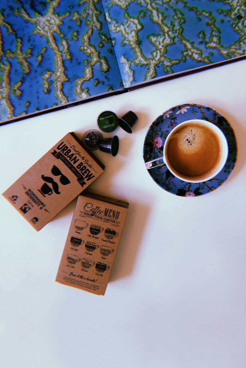 Urban Brew coffee pods are biodegradable, freshly roasted and amazing
