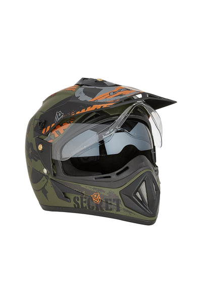 vega off road dv secret motorbike helmet