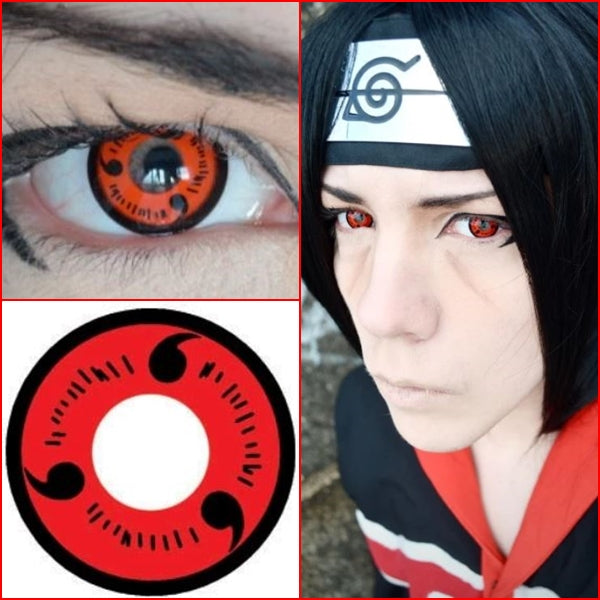 madara uchiha mangekyou sharingan contact lenses