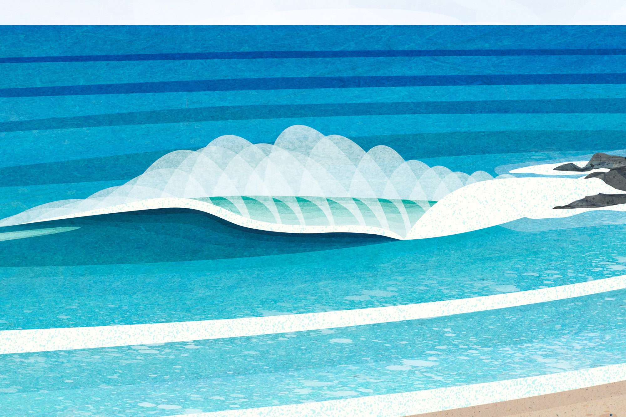 Porthmeor, St Ives, Cornwall. Prints by Laurie McCall