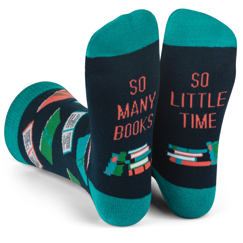 Lavley Book Nerd Socks Funny Novelty Socks For Men & Women